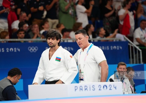 Paris-2024: Azərbaycan cüdoçusu mübarizəni dayandırıb