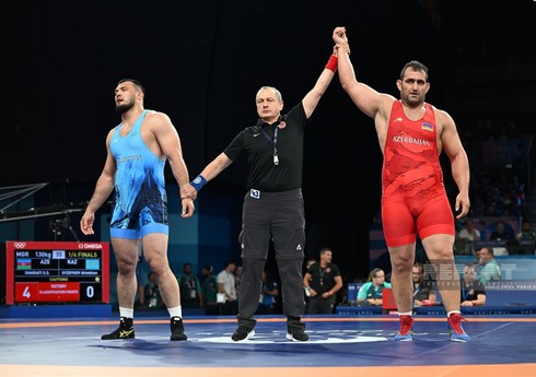 Paris-2024: Azərbaycan güləşçisi yarımfinala yüksəlib - YENİLƏNİB