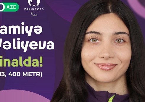Paris-2024:  Azərbaycan paraatleti Lamiyə Vəliyeva finala vəsiqə qazanıb