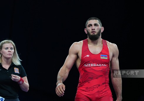 Paris-2024: Azərbaycanın sərbəst güləşçisi yarımfinala yüksəlib - YENİLƏNİB