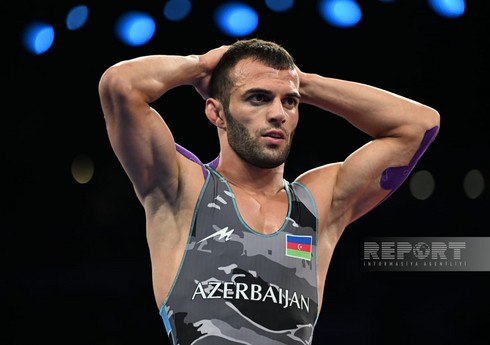 Paris-2024: Azərbaycanın yunan-Roma güləşçisi məğlub olub