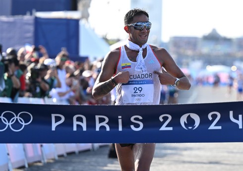 Paris-2024-də atletika yarışları başlayıb, 20 km məsafəyə qaçışda çempion bəlli olub