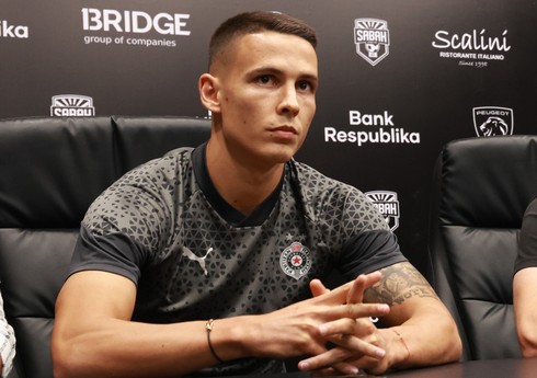 "Partizan"ın futbolçusu: "Sabah"ı analiz etmişik, hər şey yaxşı olacaq"
