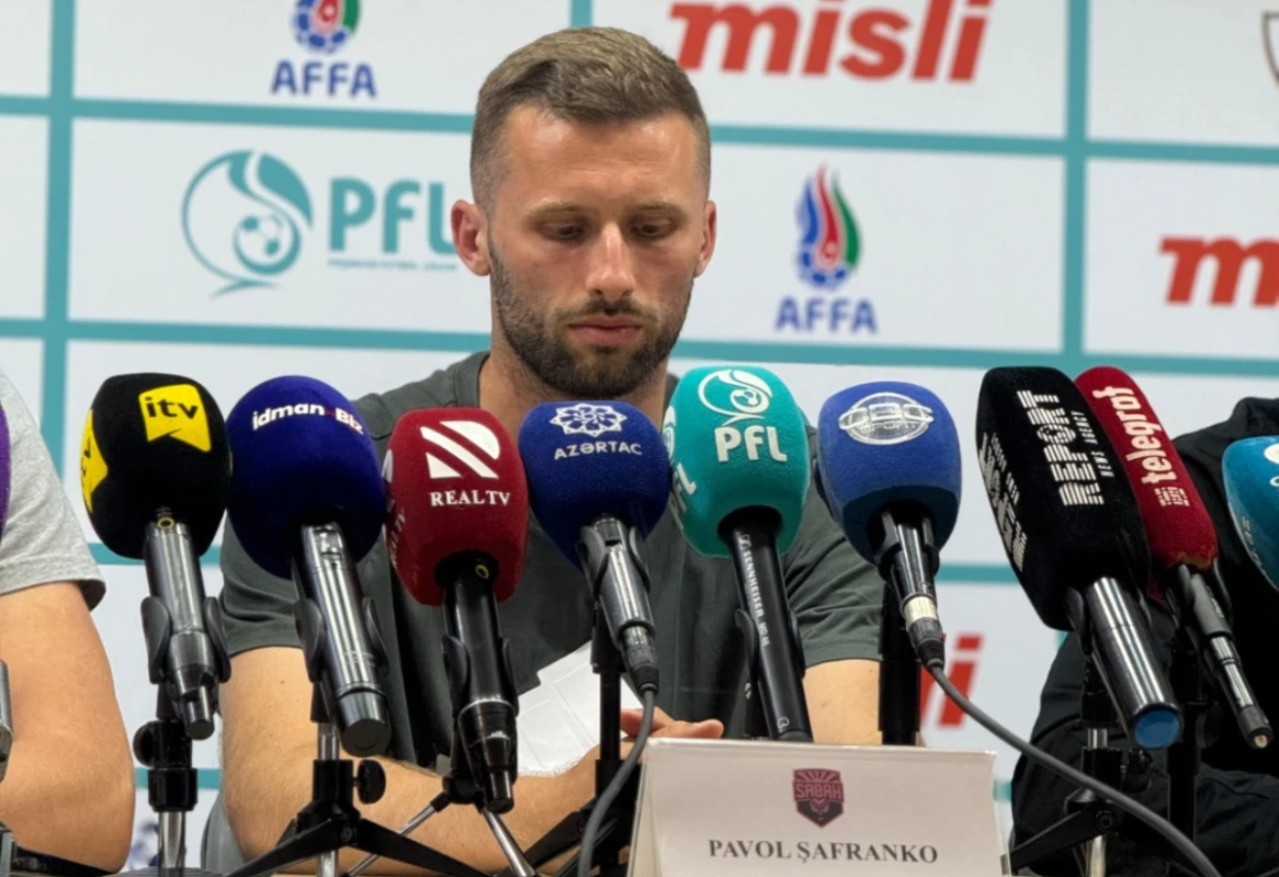 Pavol Şafranko: "Hər iki komanda üçün maraqlı oyun olacaq"
