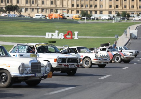 “Pekin-Paris” ralli iştirakçıları Şamaxıdan yürüşə davam ediblər