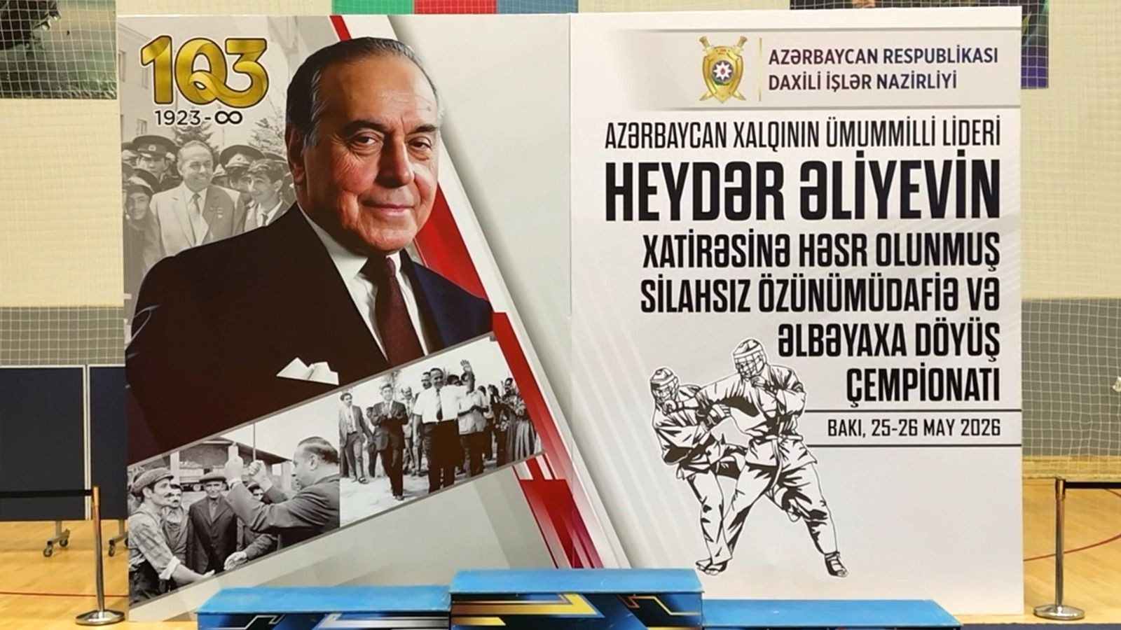 Polis əməkdaşları arasında əlbəyaxa döyüş üzrə çempionat başa çatıb