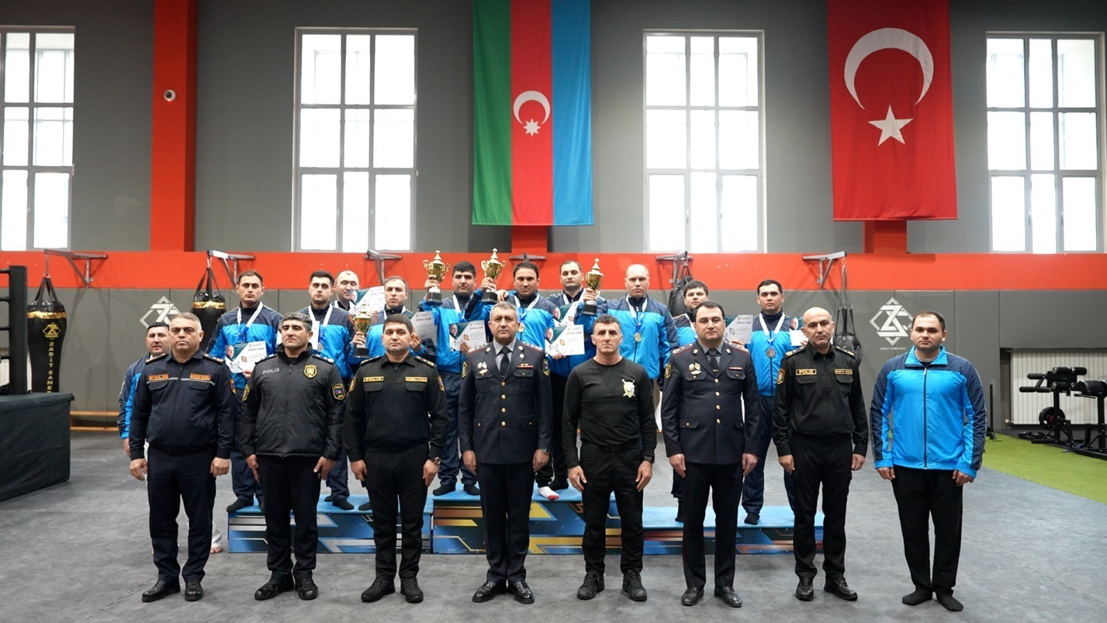 Polis əməkdaşları arasında silahsız özünümüdafiə üzrə çempionat keçirilib