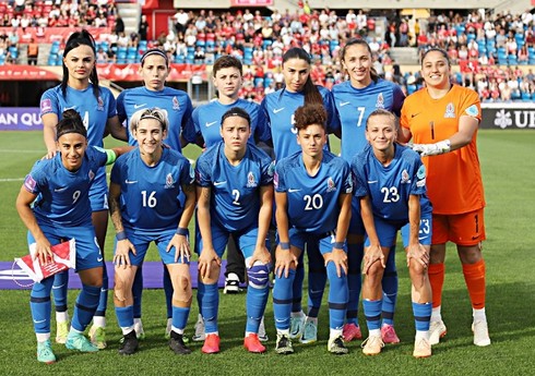 Qadın futbolçulardan ibarət Azərbaycan millisi məğlub olub