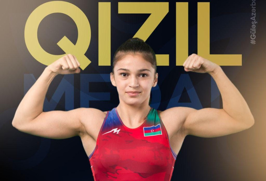 Qadın güləşçimiz Avropa çempionu olub