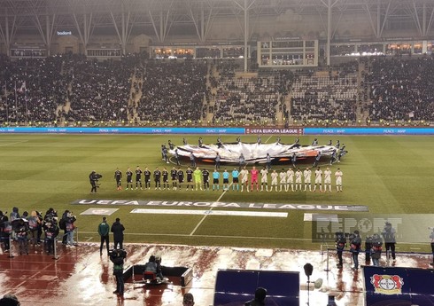 "Qarabağ" - "Bayer 04" oyunu başlayıb - YENİLƏNİB