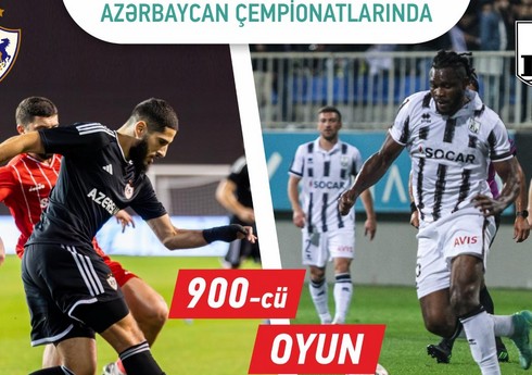 “Qarabağ” və “Neftçi” Azərbaycan çempionatlarında 900-cü oyununu keçiriblər