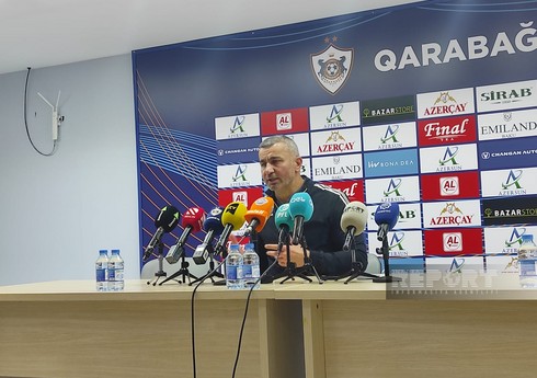 “Qarabağ”ın baş məşqçisi: “Dinamika bir az aşağı idi”