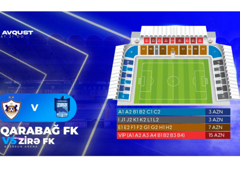 “Qarabağ”ın oyununun biletləri bu gün satışa çıxarılacaq