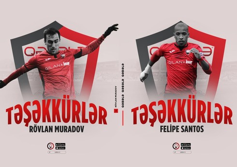 "Qəbələ" daha iki futbolçusu ilə vidalaşıb