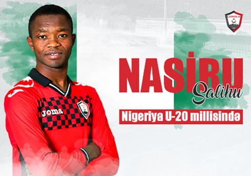 “Qəbələ”nin futbolçusu Nigeriya millisinə dəvət alıb