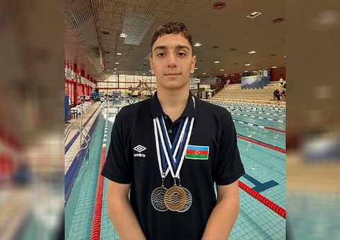 Qran-pridə üç medal qazanan azərbaycanlı üzgüçü: “Hədəfim Avropa çempionu olmaq və rekordları yeniləməkdir”