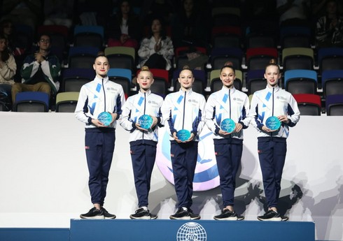Qrup hərəkətləri üzrə Azərbaycan yığmasına "AGF Trophy" mükafatı verilib