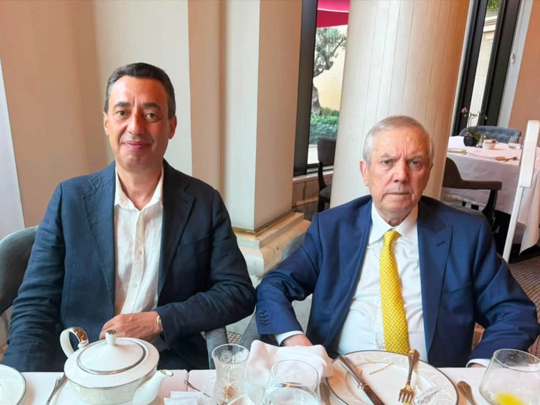 "Turan Tovuz"un prezidenti Aziz Yıldırımla görüşüb - FOTO