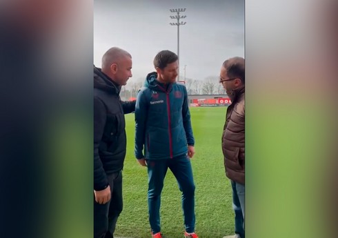 Qurban Qurbanov Almaniya klubunun məşqini izləyib