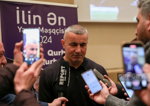 Qurban Qurbanov: "Hər dəfə ilin ən yaxşı məşqçisi seçiləndə məsuliyyət daha çox artır"