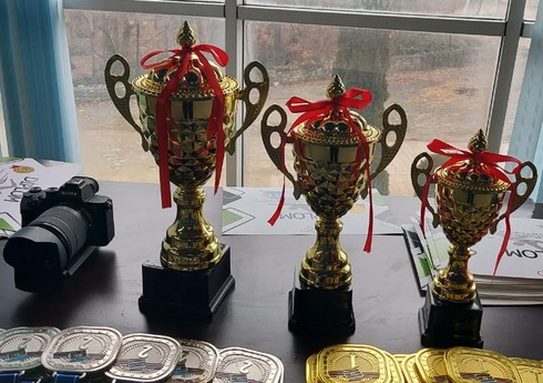 Qusarda Gənclər Gününə həsr olunmuş üzgüçülük yarışı keçirilib