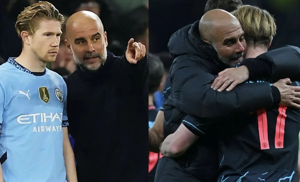 Qvardiola: “De Bruynenin heykəli qoyulmalıdır”