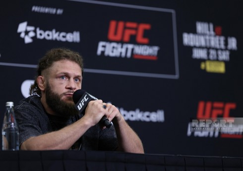 Rafael Fiziyev: "Ölkəmdə çıxış edəcəyim üçün xoşbəxtəm"