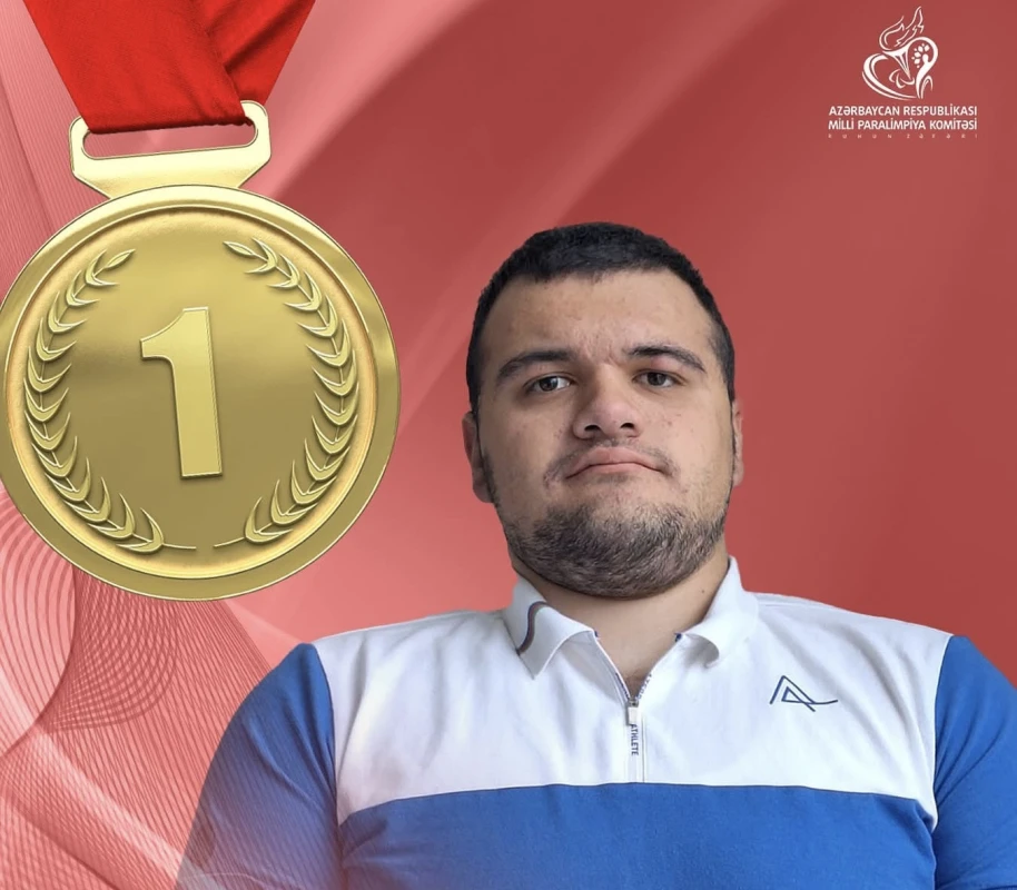 Rəsul Zəkiyevdən qızıl medal