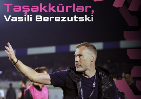 "Sabah" baş məşqçisi Vasili Berezutski ilə yollarını ayırıb