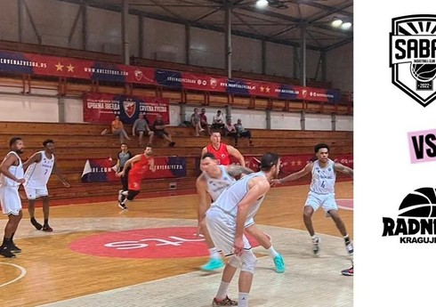 “Sabah” basketbol klubu Serbiyada ikinci yoxlama görüşünü keçirib