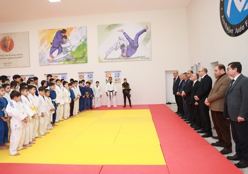 Sabirabadda cüdo təlim mərkəzi istifadəyə verilib