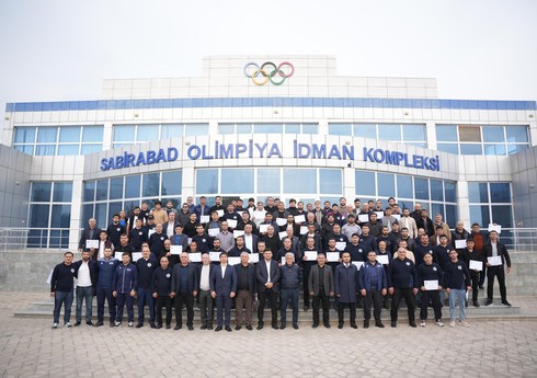 Sabirabadda məşqçilərin ümumrespublika seminarı keçirilib
