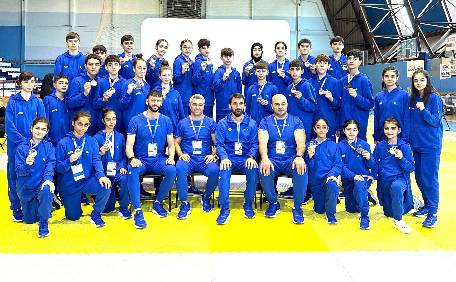 Serbiyada keçirilən Gimnaziada İdman Oyunlarında taekvondo üzrə yarışlara yekun vurulub