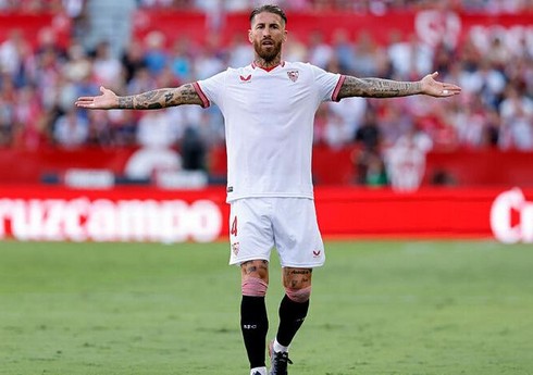 Serxio Ramos La Liqanın tarixinə düşüb