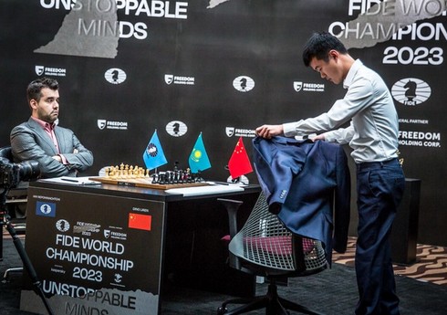 Şahmat tacı uğrunda görüşdə növbəti dəfə heç-heçə qeydə alınıb