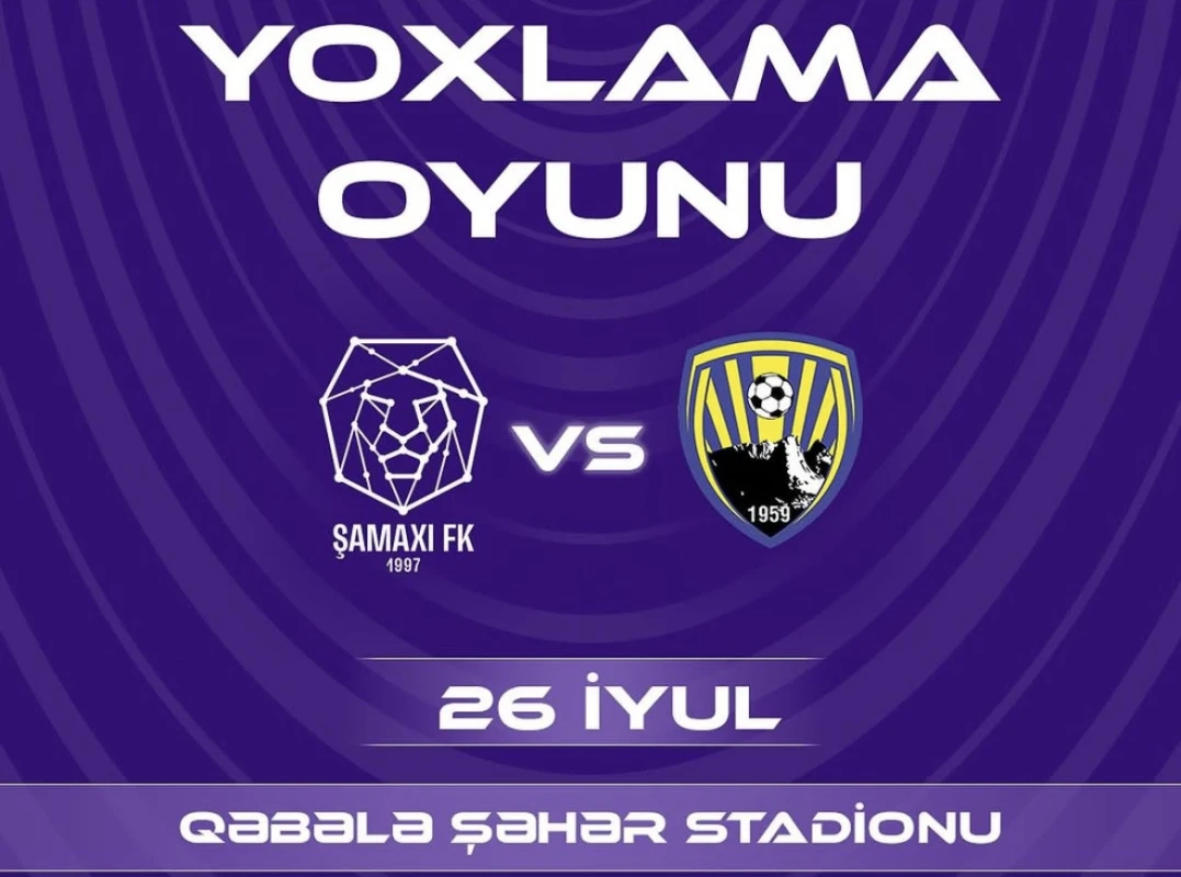 “Şamaxı” “Kəpəz”lə üz-üzə gələcək