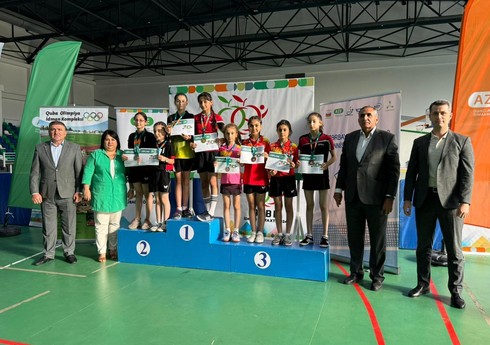 Stolüstü tennis üzrə Azərbaycan birinciliyinin qalibləri müəyyənləşib