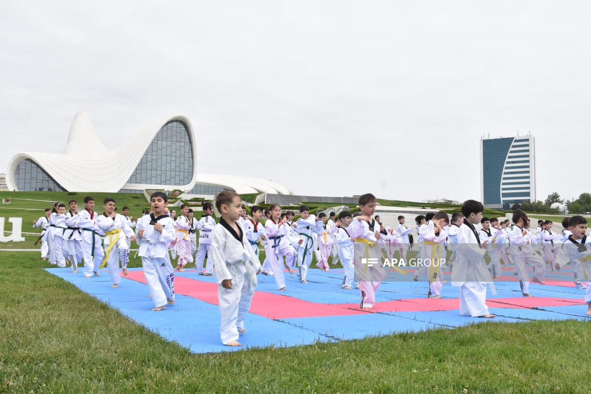 Taekvondo üzrə dünya çempionatı çərçivəsində master-klass keçirilib - FOTOLENT