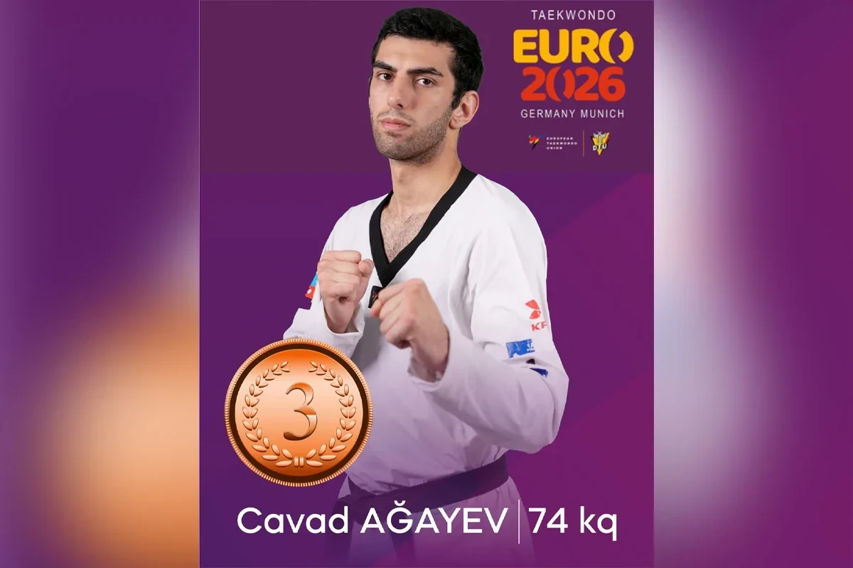 Taekvondoçumuzdan bürünc medal