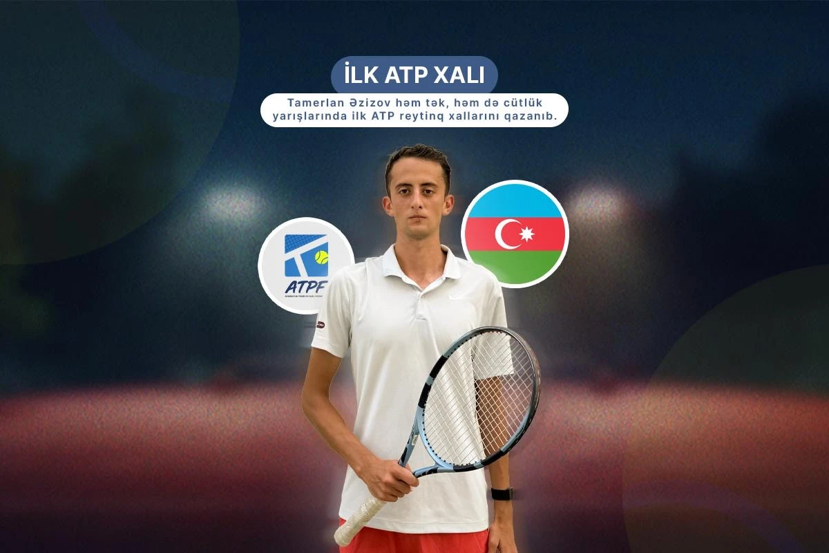 Tamerlan Əzizov ilk ATP reytinq xallarını qazanıb