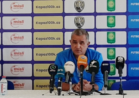 Tərlan Əhmədov: "Oyunun əvvəlində futbolçularda həyəcan var idi"