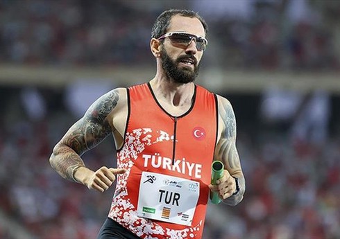 Türkiyəni təmsil edən azərbaycanlı atlet qızıl medal qazanıb