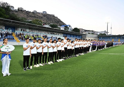 Ulu Öndərin 100 illiyinə həsr olunmuş beynəlxalq futbol turnirinə start verilib