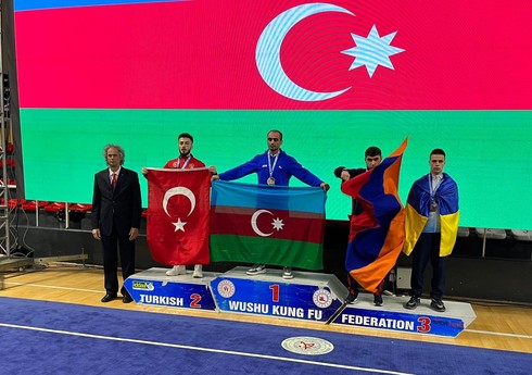 Uşu kunq-fu üzrə Azərbaycan millisi Avropa çempionatında 9 medal qazanıb