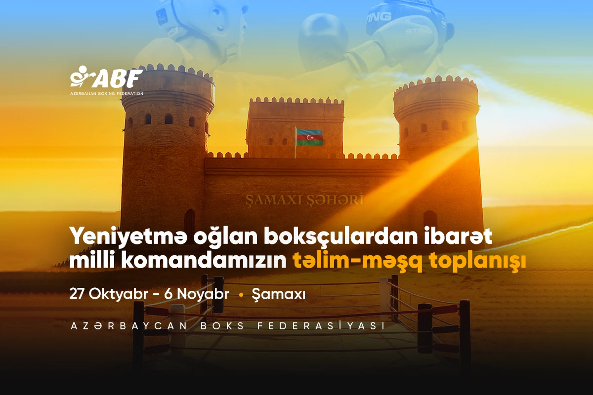 Yeniyetmə boksçularımız Avropa çempionatının hazırlığına başlayıb