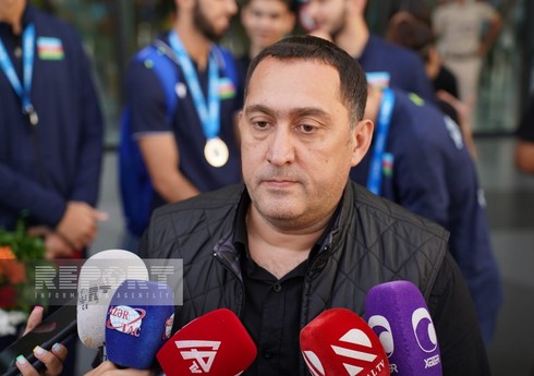 Yığmanın baş məşqçisi: “Olimpiya çəki dərəcəsində ilk qızıl medal qazandıq”