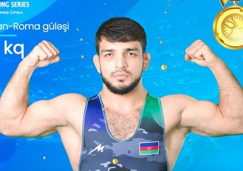 “Zaqreb Open”: Azərbaycan güləşçisi son gündə qızıl medal qazanıb