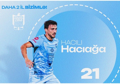 "Zirə" futbolçusu ilə müqavilə müddətini uzadıb
